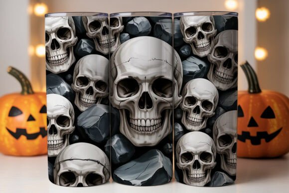 Gothic Skull Tumbler Wrap Review