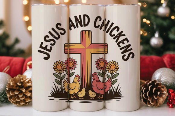 Jesus Chickens 20oz Tumbler Wrap Review