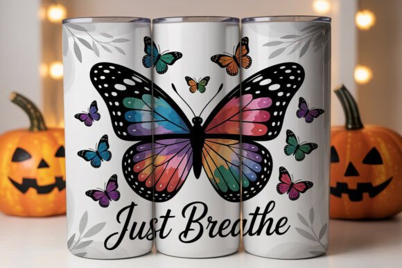 Just Breathe Butterfly Tumbler Wrap Review