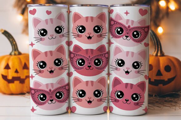 Kawaii Pink Cat Tumbler Wrap Review