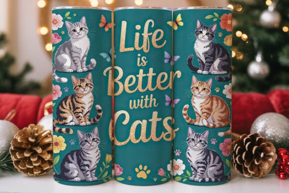 Life is Better with Cats Embroidery Design Review