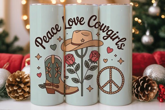 Peace Love Cowgirls Tumbler Wrap Review