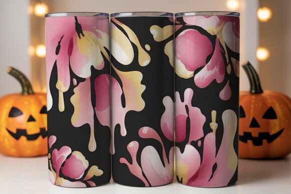 Pink Abstract Floral Tumbler Wrap Review