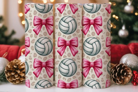 Pink Volleyball Leopard Print Tumbler Design Review