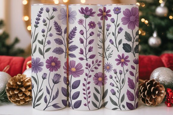 Purple Floral 20oz Tumbler Wrap Review