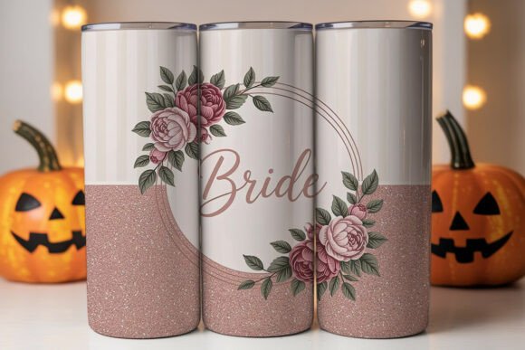 Rose Gold Bride Tumbler Wrap Review
