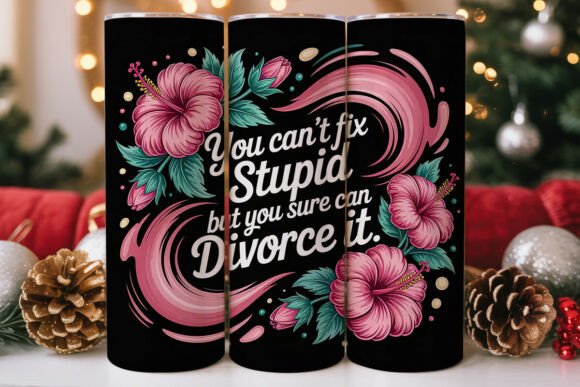 Sassy Divorce Tumbler Wrap PNG Review