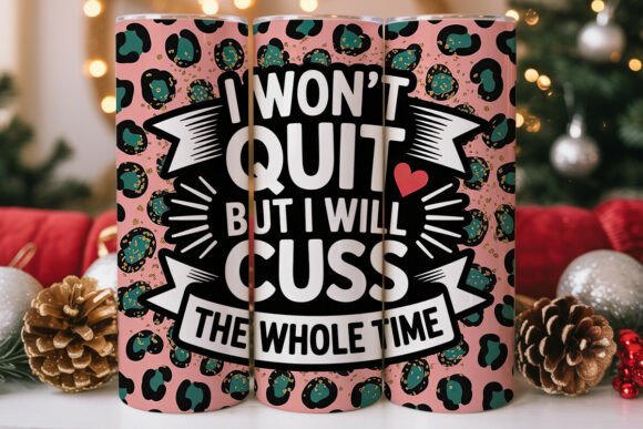Sassy Leopard Tumbler Wrap PNG Review