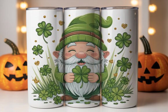 St. Patrick’s Day Gnome Tumbler Embroidery Design Review