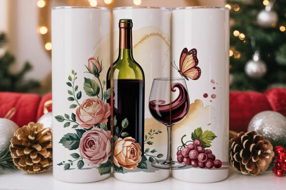 Wine Roses 20oz Tumbler Wrap Review