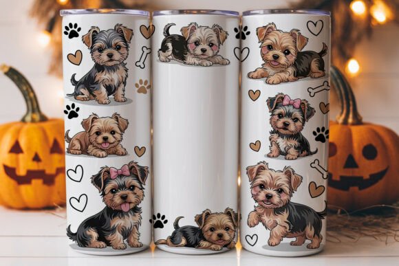 Yorkie Love 20oz Tumbler Wrap Review